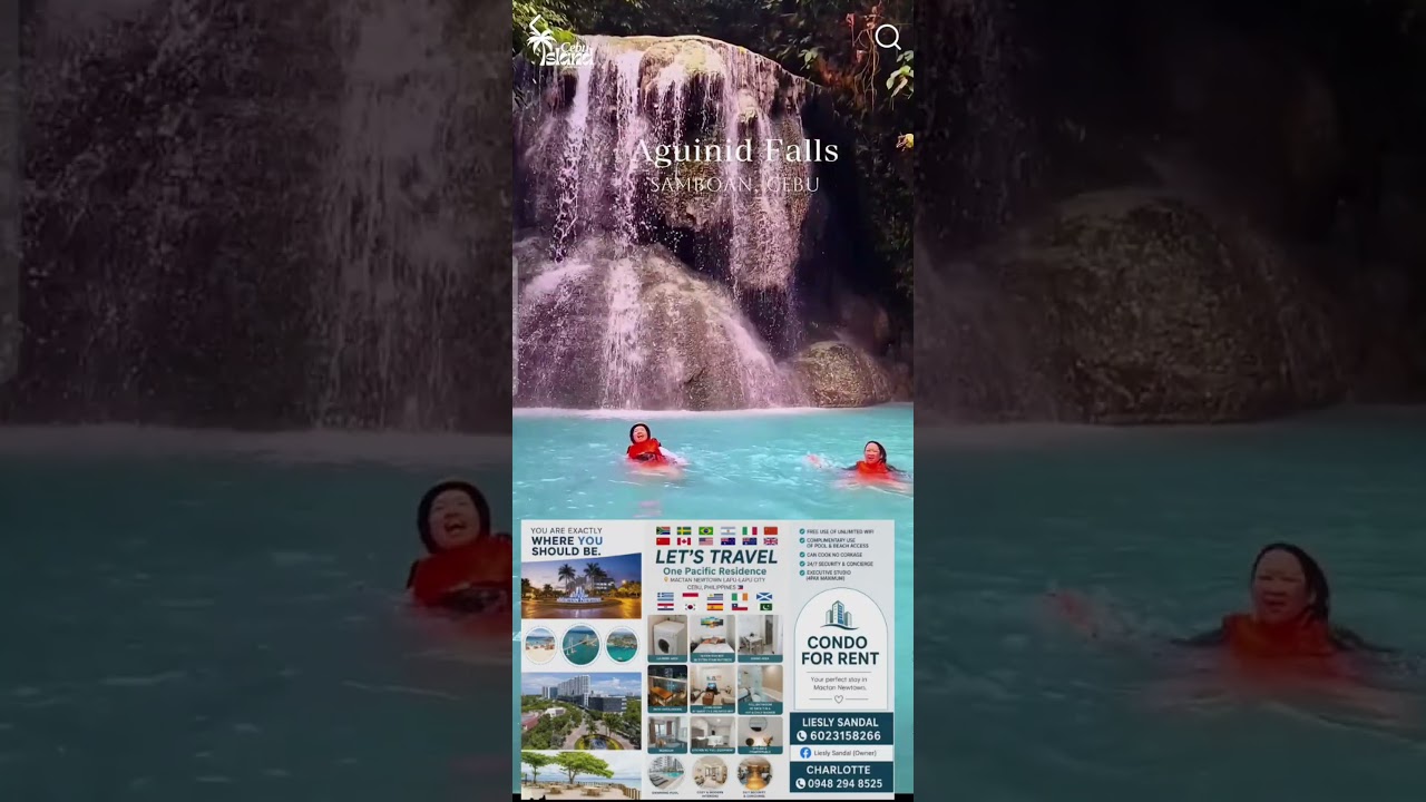 Top 10 Waterfalls in Cebu, Philippines | Why visit Cebu? | Tourist Places|Looking for Condo for Rent