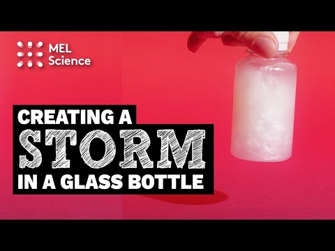 How To Make A Cool Storm In A Glass Bottle. Youtube ❤️'s science