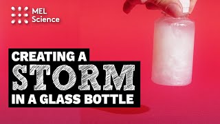 How To Make A Cool Storm In A Glass Bottle. Youtube ❤️'s science