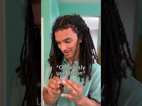 Combing out my dreads pt.7