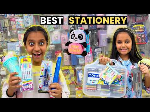 BEST Stationery Shopping for New Class! 😍
