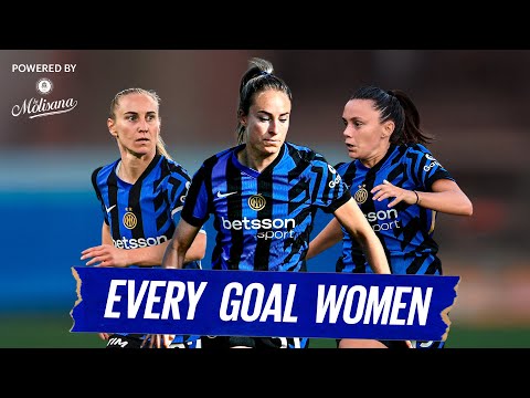 EVERY GOAL WOMEN ⚽️ | SEASON 24/25 ⚫🔵 Powered by @lamolisanasuomi9464