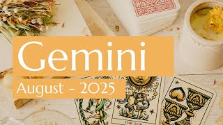 Gemini ♊️ You are attracting someone very passionate but first face this lesson ~ August 2025