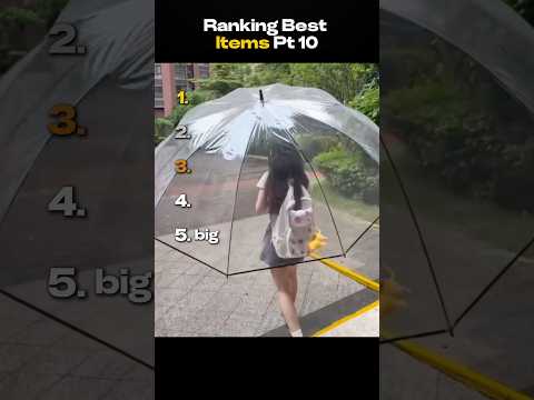 Ranking Best Items Pt 10
