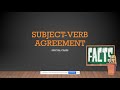 Mastering Subject Verb Agreement