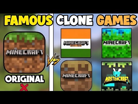 i Played Funniest Minecraft Clone Games Ever Made..!