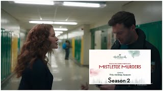 Mistletoe Murders Season 2 Trailer 🎄🔍 l  Sarah Drew & Peter Mooney Return for New Christmas Mystery