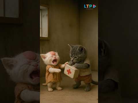 Poor cat was sleeping when a mango fell on his head.#cat #poorcat #viral #viralvideo #shorts #ai