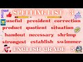 Vocabulaire et Orthographe en Français