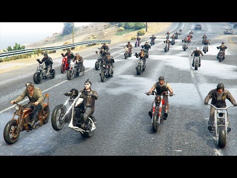 MOTARDS vs BASE MILITAIRE
