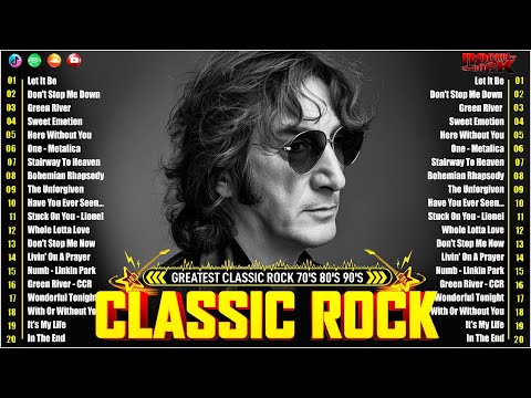 The Beatles, Aerosmith, Bon Jovi, The Hollies, ACDC...Classic Rock