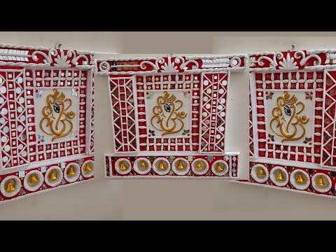Ganesha Wall Hanging || Lippan Art || Home Decor || Mud and Mirror Work #diy #art #wallart #diwali