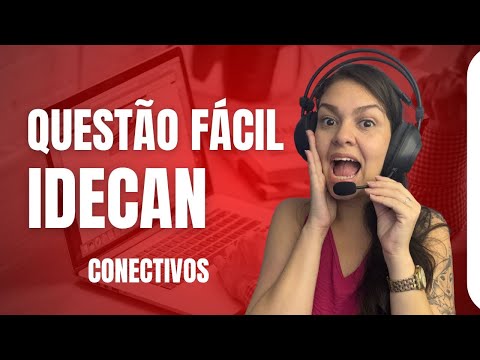 Questão IDECAN - As alternativas dão a resposta!