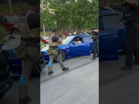 They didn’t have to arrest him #charger #trackhawk #hellcat #mopar #cars #cops #scatpack #hellcat