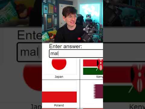 Guess the Alphabet Country Letters! #shorts