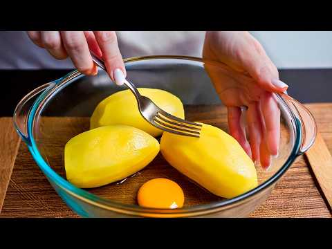 Kartoffeln und Eier! Ein 10-minütiges Abendessen Rezept, das ich jede Woche mache!