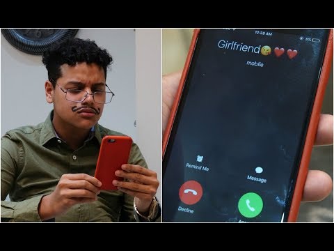 When your Dad wants to use your phone