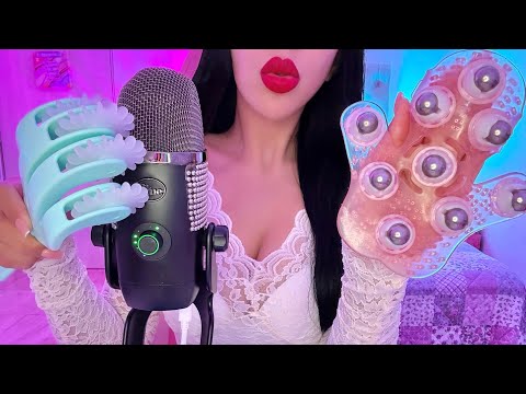 ASMR TE DOY UN MASAJ3 EXTRA RELAJANTE✨🌙