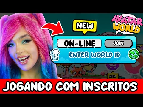 🦄 ➜ JOGANDO ONLINE COM INSCRITOS NO PAZU AVATAR WORLD ESPECIAL ANIVER! JESSY WORLD AO VIVO