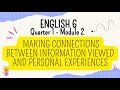 Understanding Connections in Learning