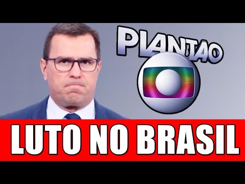 LUT0 NO BRASIL: Rodrigo Bocardi entra ao vivo e anuncia TRAGÉDlA para todo o país na Globo