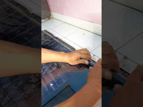 Toshiba 32PB1E ganti polarizer. #servistv #servis #service #homeservice #repairservice#repair