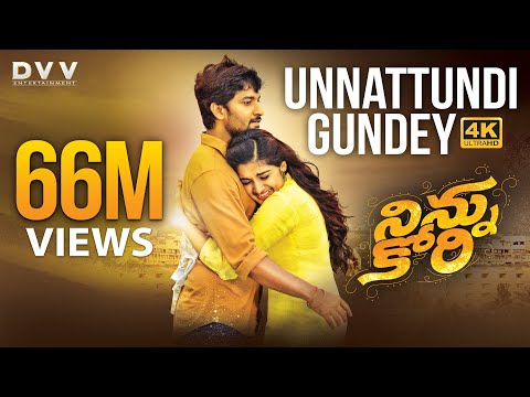 Ninnu Kori Telugu Movie Full Songs 4K | Unnattundi Gundey Video Song | Nani | Nivetha Thomas | Aadhi