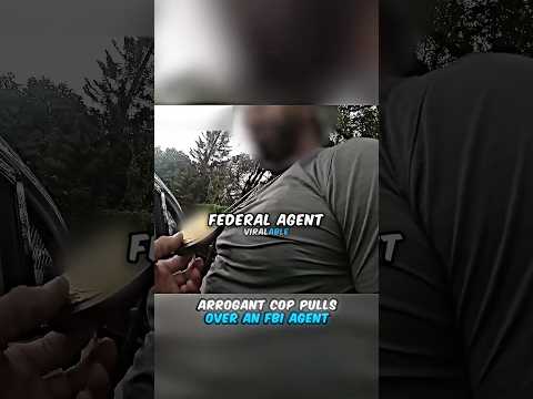 Arrogant Cop Pulls Over An Fbi Agent 🫣😱