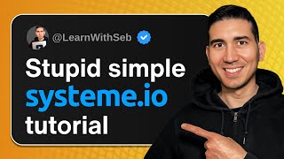 STUPID SIMPLE Systeme.io Tutorial For Beginners - Step-by-Step Guide To Sell Digital Products