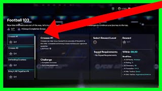 How to Complete Football 103 Crosses 1 Moments Objective to Unlock Transfer Market in FC 26 UT