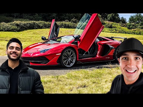 ACELERANDO TUDO COM A LAMBORGHINI DO  @CaioAraujo  * ÚNICA AVENTADOR NOVITEC DO 🇧🇷 *