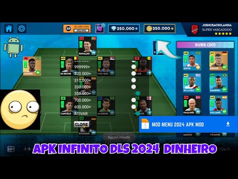 Como Ter Dinheiro Infinito no Dream League Soccer!! - APK DLS 2024?!