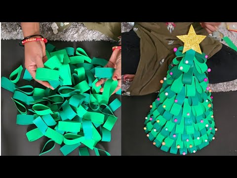 Amazing Christmas festival Decoration Ideas | Easy Paper Using Christmas tree making | DIY Festival