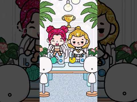 Golden hair family abandoned me cause of my hair😞💔 #shorts #tocaboca #tocalifeworld #youtubeshorts