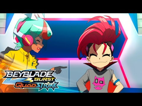 Hyuga und Pri sorgen beim Turnier für Aufsehen |  BEYBLADE BURST QUADSTRIKE EP13 | Offizieller Clip