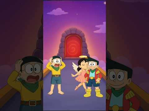 Nobita và suneo tham gia thử thách thiên thần ác quỷ#doraemon #shizuka #braintot #tungtungtungsahur