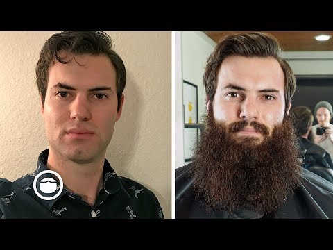 One Year Beard Growth Time-Lapse