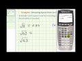 Estimating Square Roots with a Calculator