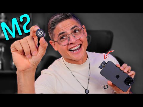 COMPREI! O microfone QUERIDINHO dos INFLUENCIADORES! Hollyland LARK M2 - Unboxing e Impressões