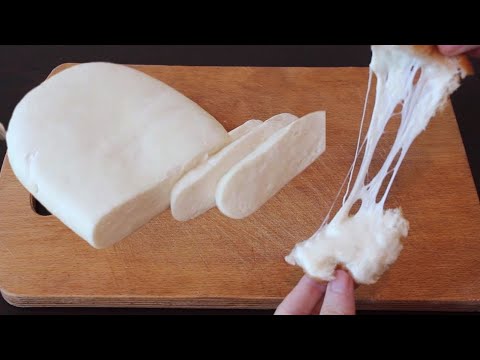 Sadece Süt ve Sirke ile 15 Dakikada Mozzarella Peyniri Yapımı