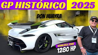 LOS AUTOS MÁS ÉXOTICOS en el GP HISTÓRICO 2025 - Velocidad Total