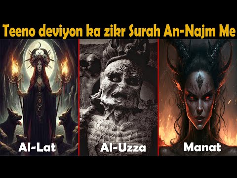 Teeno deviyon ka zikr Quran me Surah An-Najm | Al-Lat, Al-Uzza, Manat