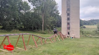 Check Out this Homemade Backyard Roller Coaster by Coaster Conlan!