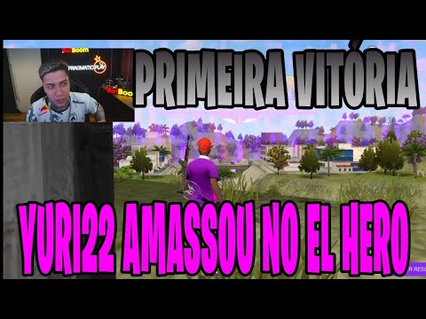 YURI22 FEZ AMIZADE COM O LOPESH3 E VENCEU SUA PRIMEIRA PARTIDA NO EL HERO