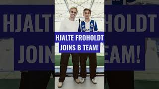 Victor Froholdt's Brother Joins Porto's B Team! Hjalte Froholdt 🇩🇰 #froholdt #porto #danish