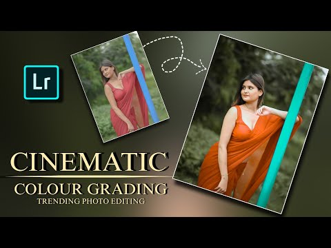 Cinematic colour grading Lightroom photo editing//Lightroom preset download free//