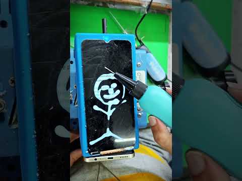 Display Black due to heating #smartphone #display #repair #motivation #tech #facts #viralshort