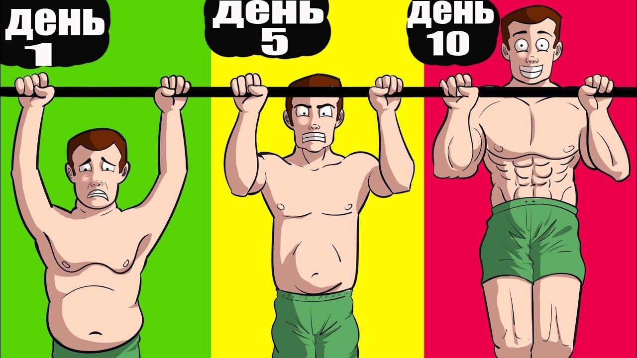 Что будет если подтягиваться каждый день? Можно ли накачаться на турнике?