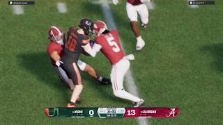 Miami vs Alabama week 1