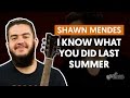 Videoaula I Know What You Did Last Summer (aula de violão completa)